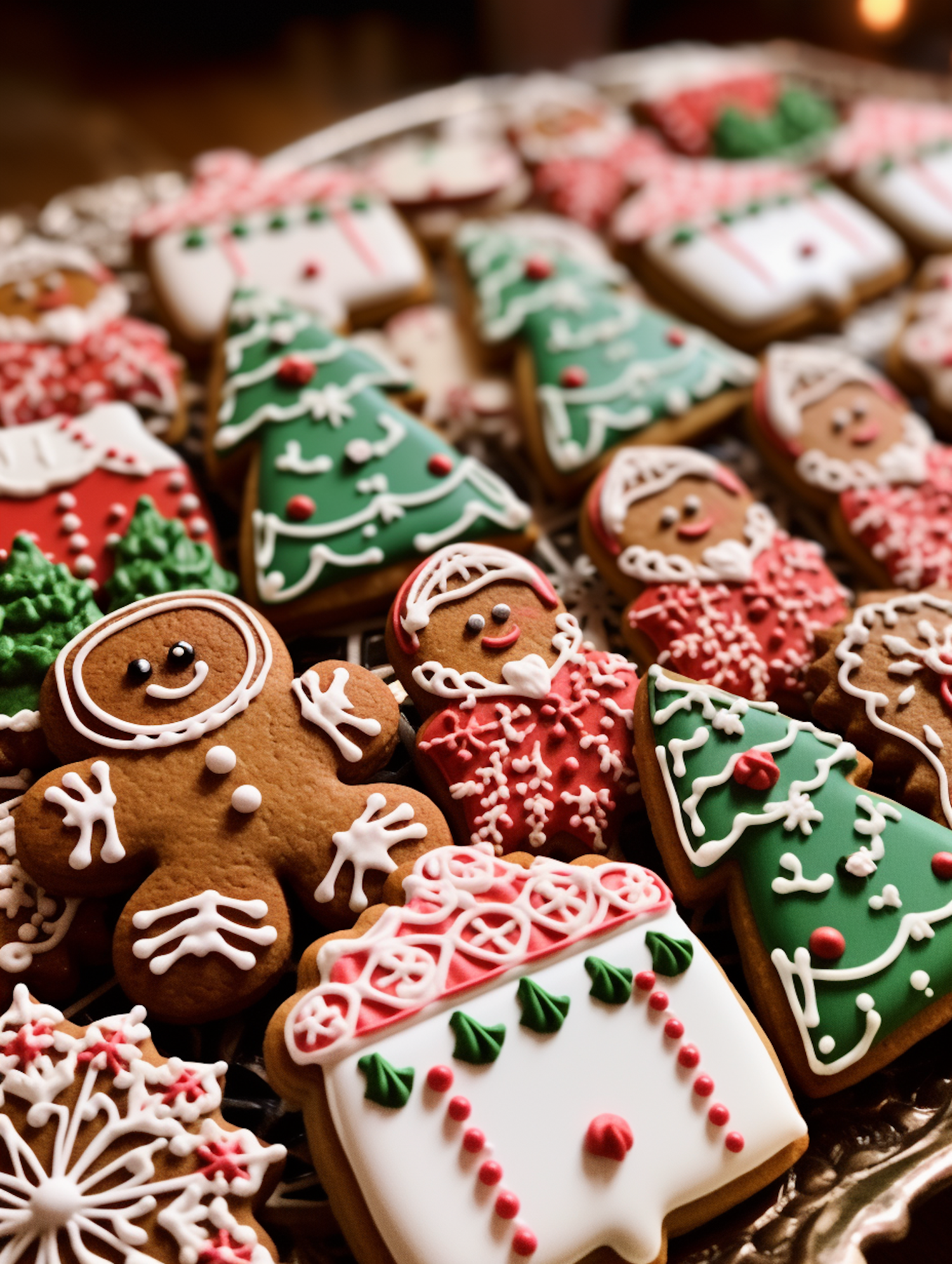 Festive Christmas Cookie Assortment