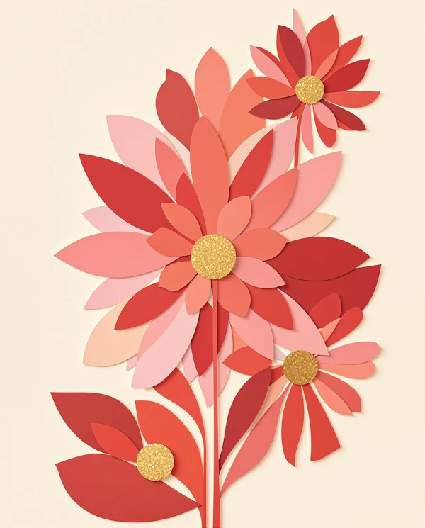 Paper Flowers Artwork