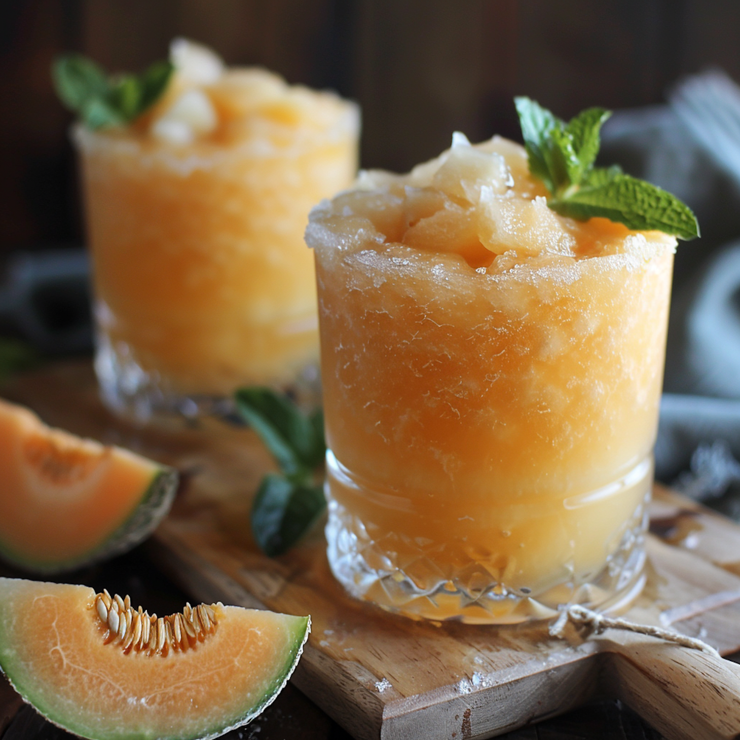 Refreshing Summer Melon Granita