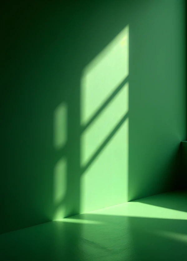 Minimalist Green Scene