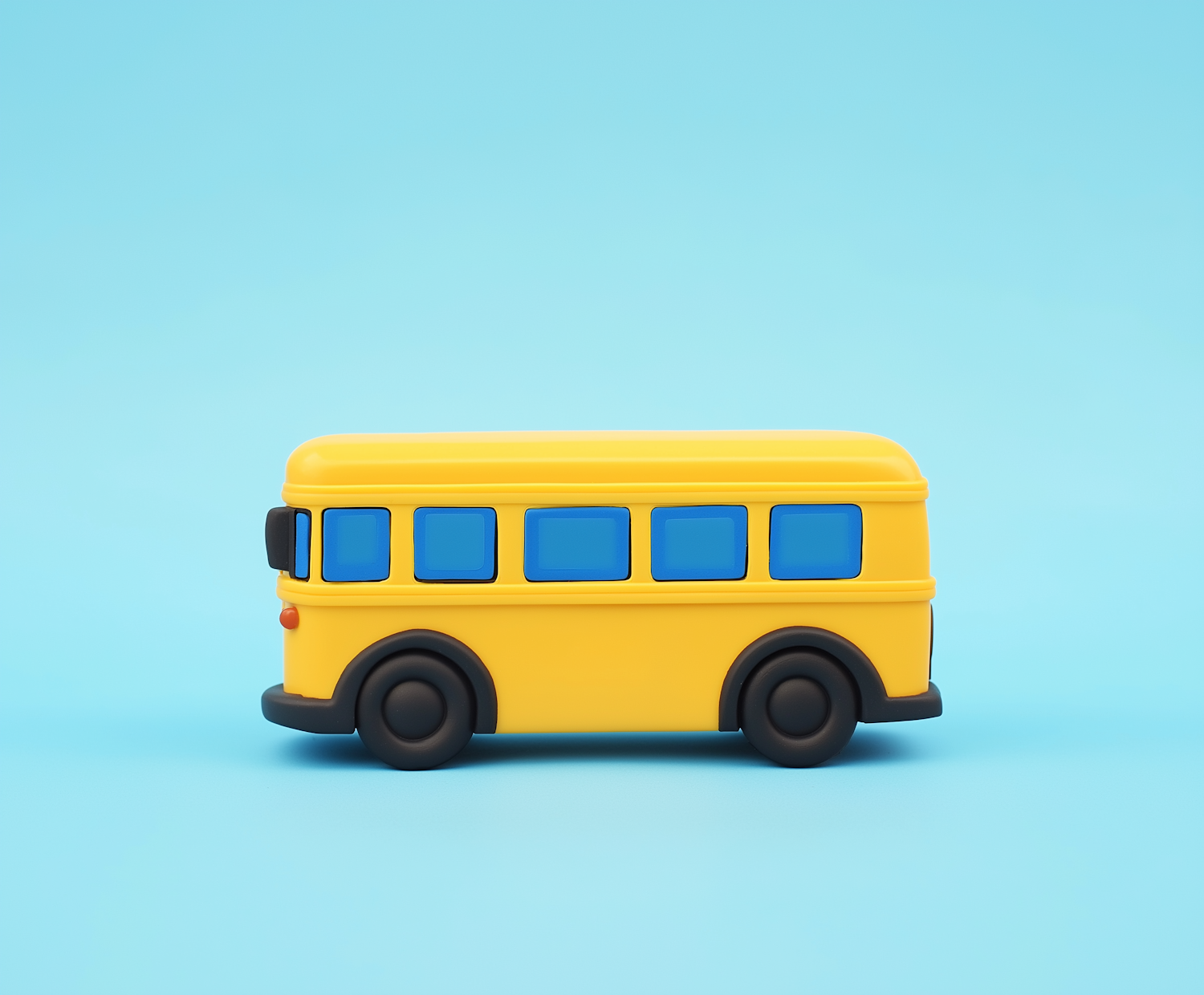 Simplistic Toy School Bus