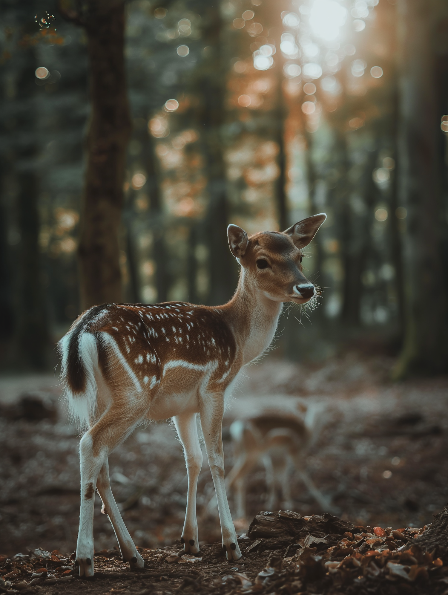 Serene Forest Deer