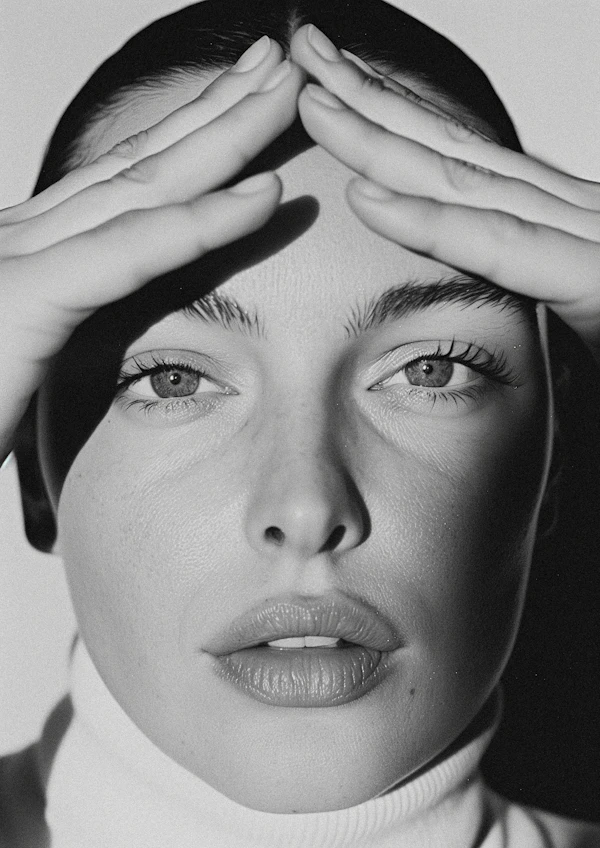 Black-and-White Portrait