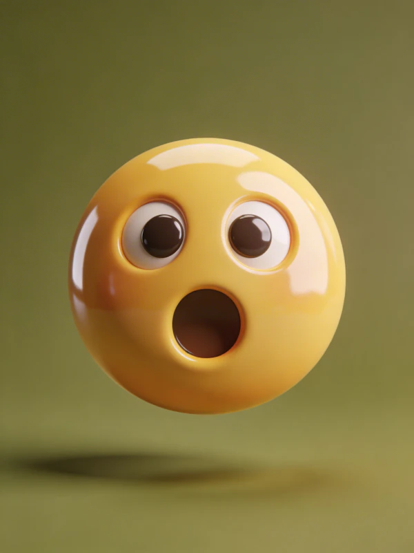 Surprised Emoji Render