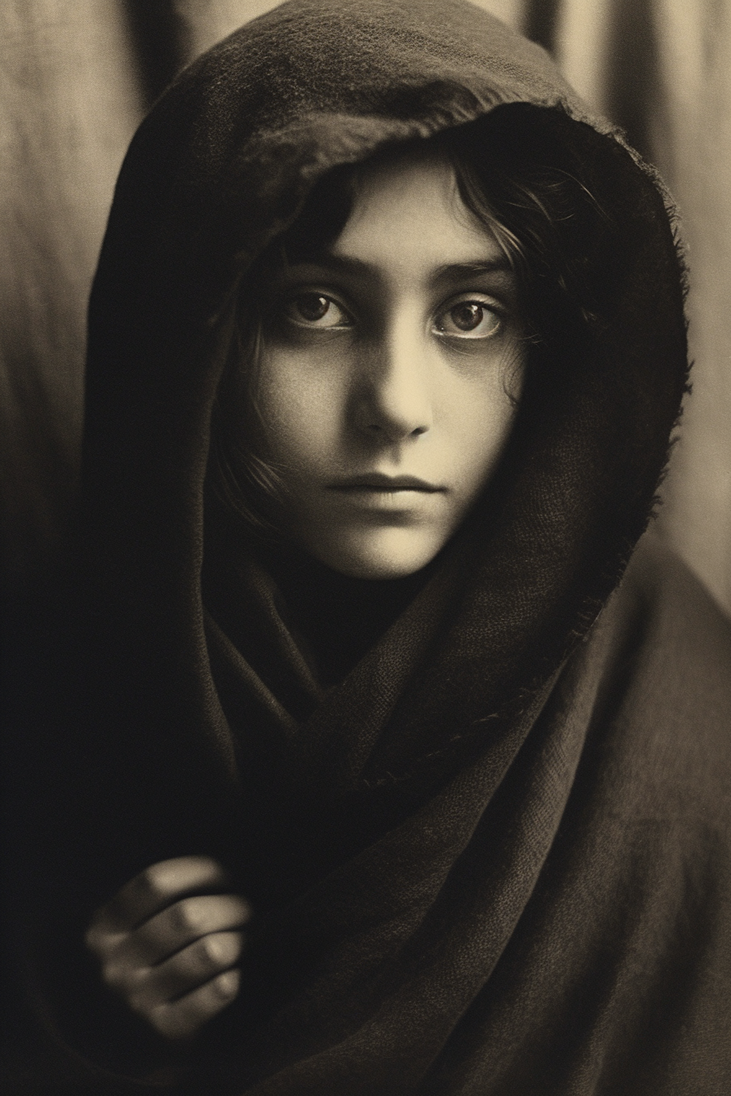 Timeless Sepia Portrait