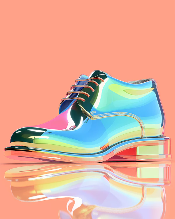 Rainbow Gradient Shoe