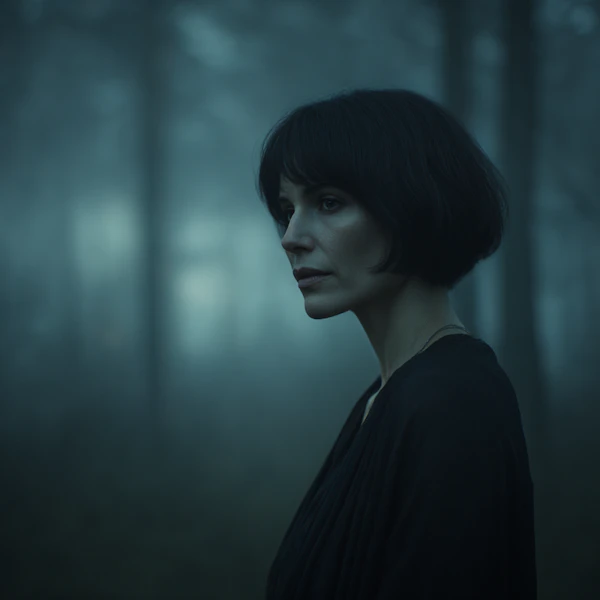 Misty Forest Contemplation