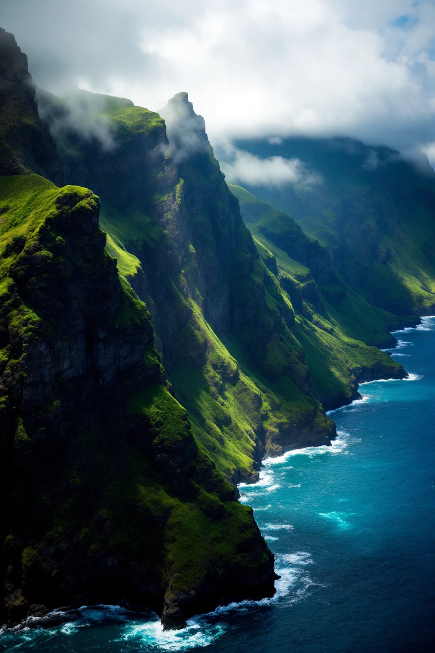 Dramatic Coastal Landscape