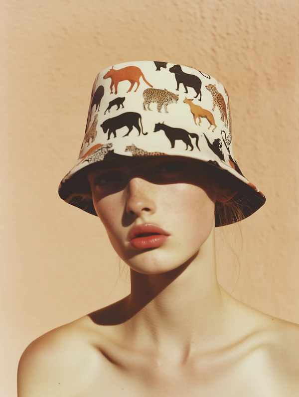 Woman in Bucket Hat