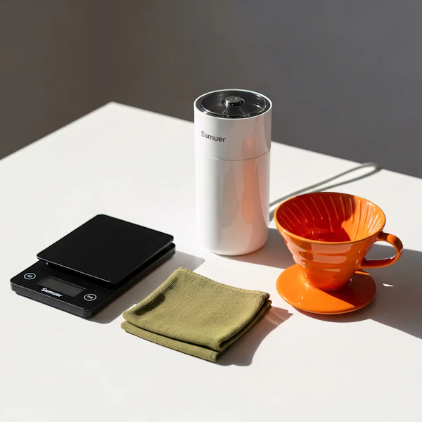 Minimalist Coffee Setup
