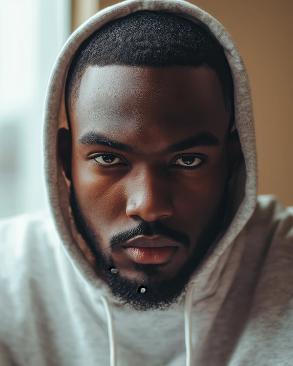 Portrait Of Black Man