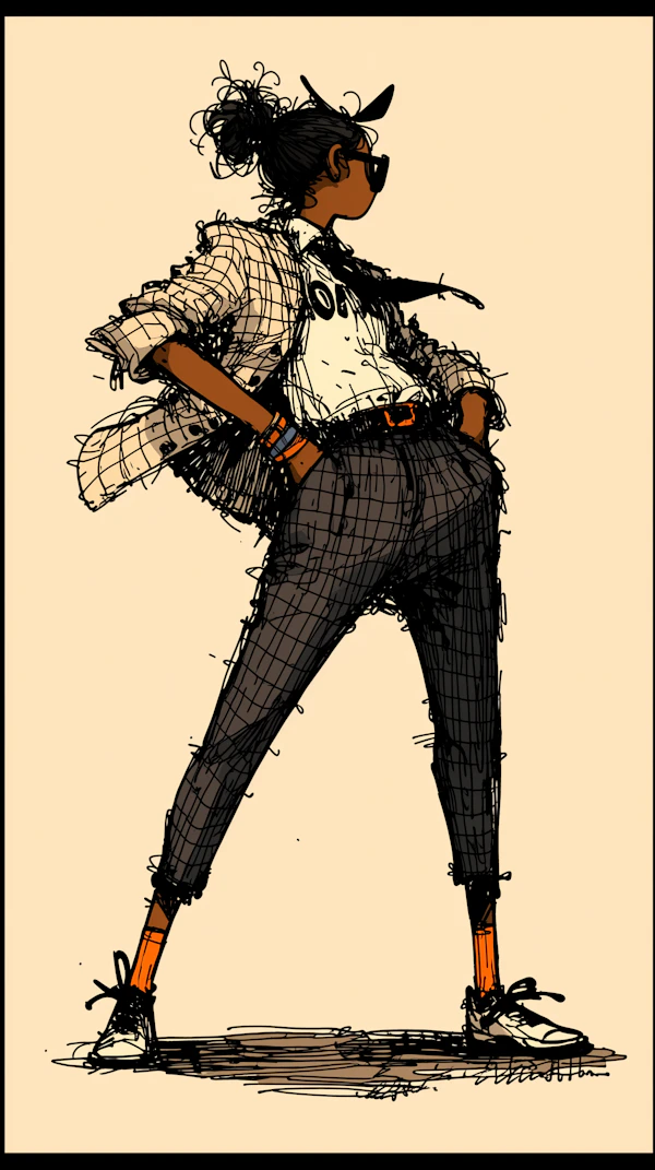 Stylized Confident Pose