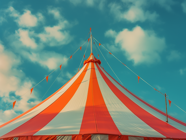 Vibrant Circus Tent