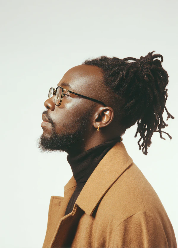 Man in Camel Coat