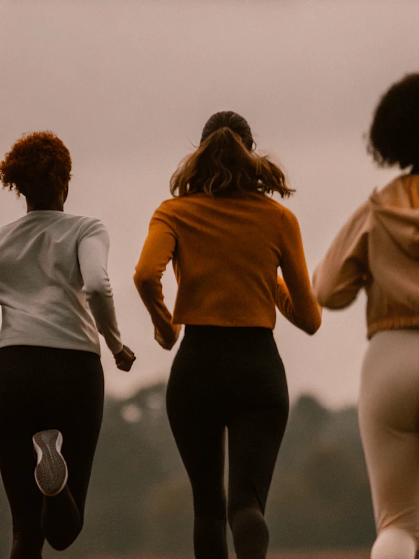 Women Jogging Outdoors