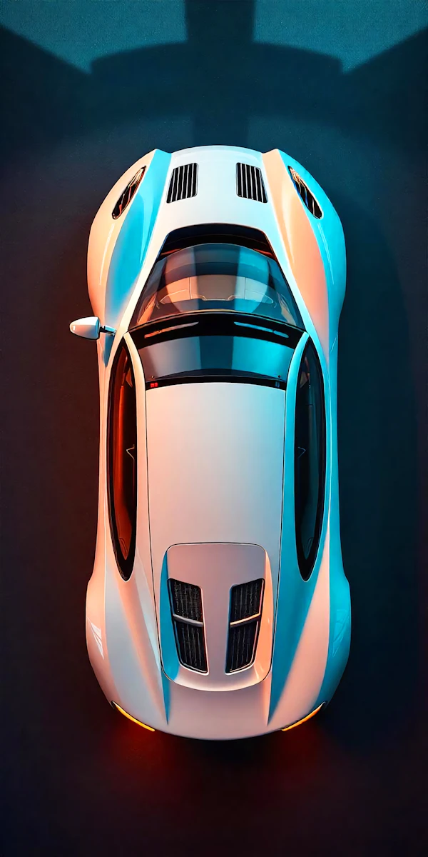 Sleek Modern Sports Car
