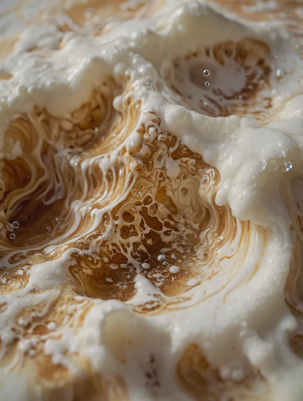 Creamy Latte Close-Up