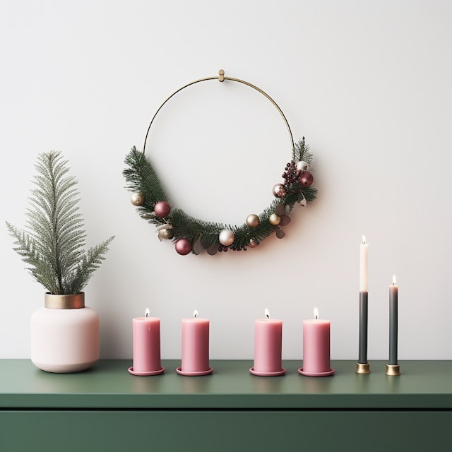 Minimalist Holiday Arrangement