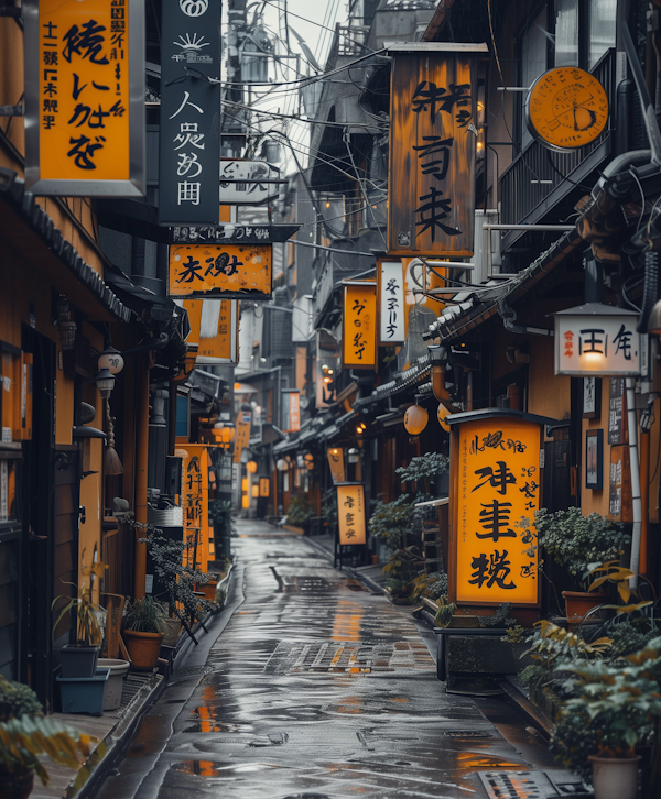 Urban Asian Street Scene