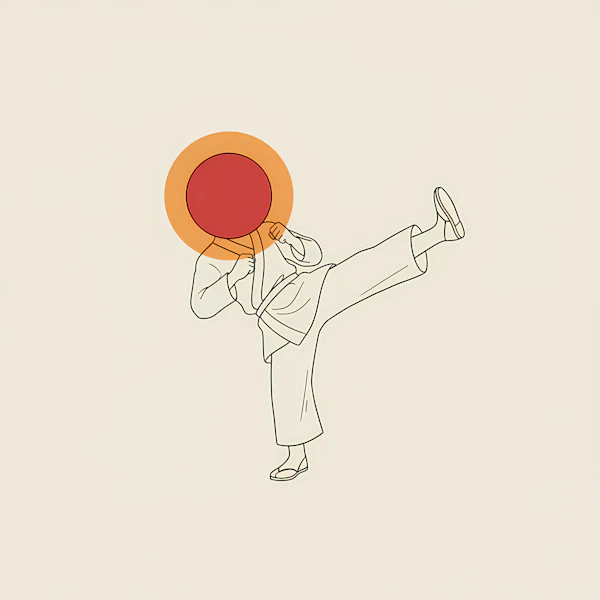 Martial Arts Illustration