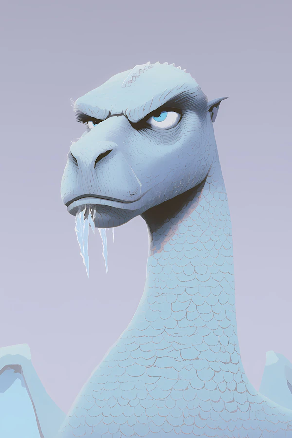 Mythical Ice Dragon