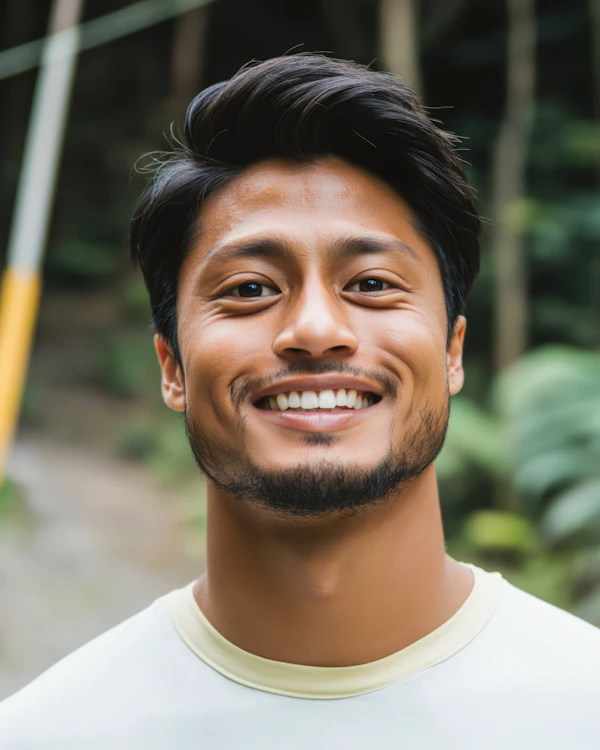 Smiling Young Man