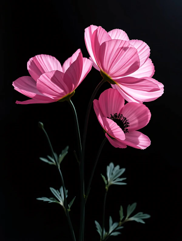 Vibrant Pink Flowers