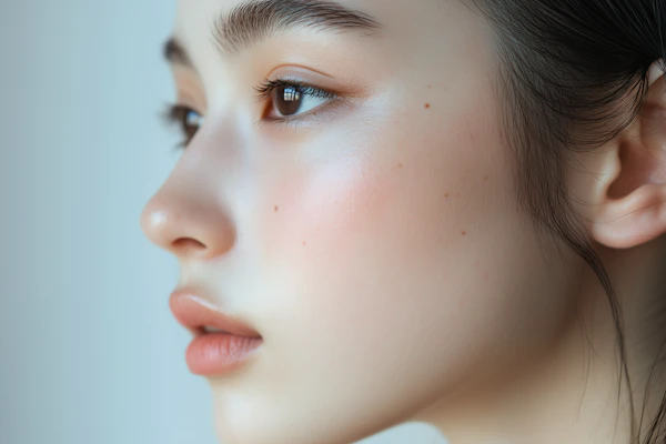 Close-Up Woman Profile
