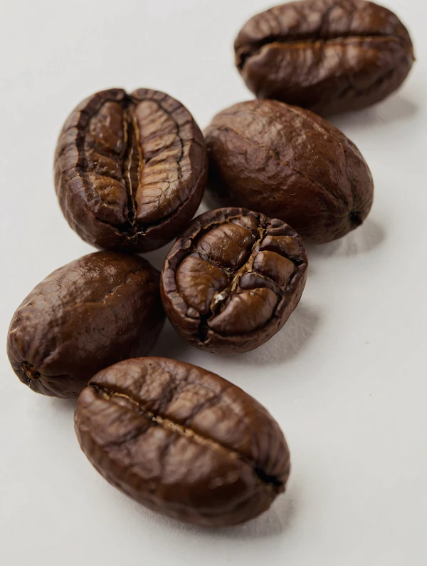 Close-Up Coffee Beans