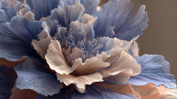 Delicate Blue Flower