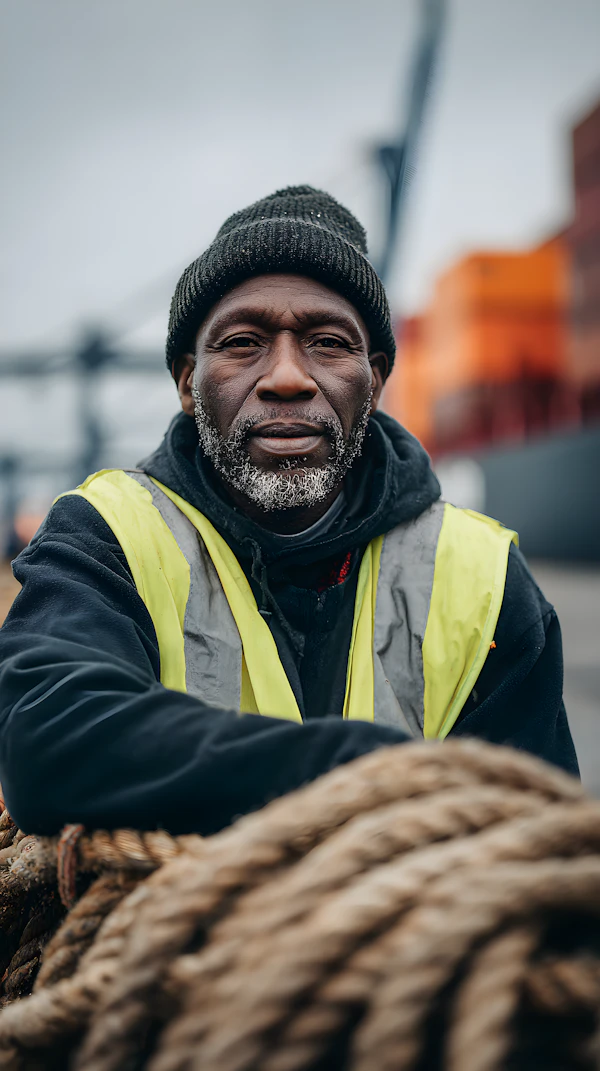 Industrial Worker Portrait