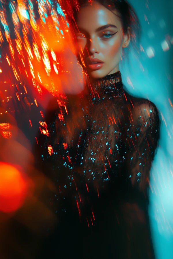 Abstract Light Portrait
