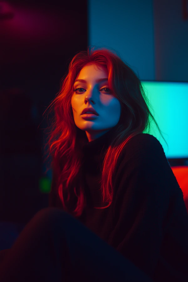 Moody Portrait Lighting