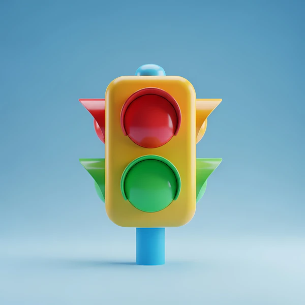 3D Traffic Light Design