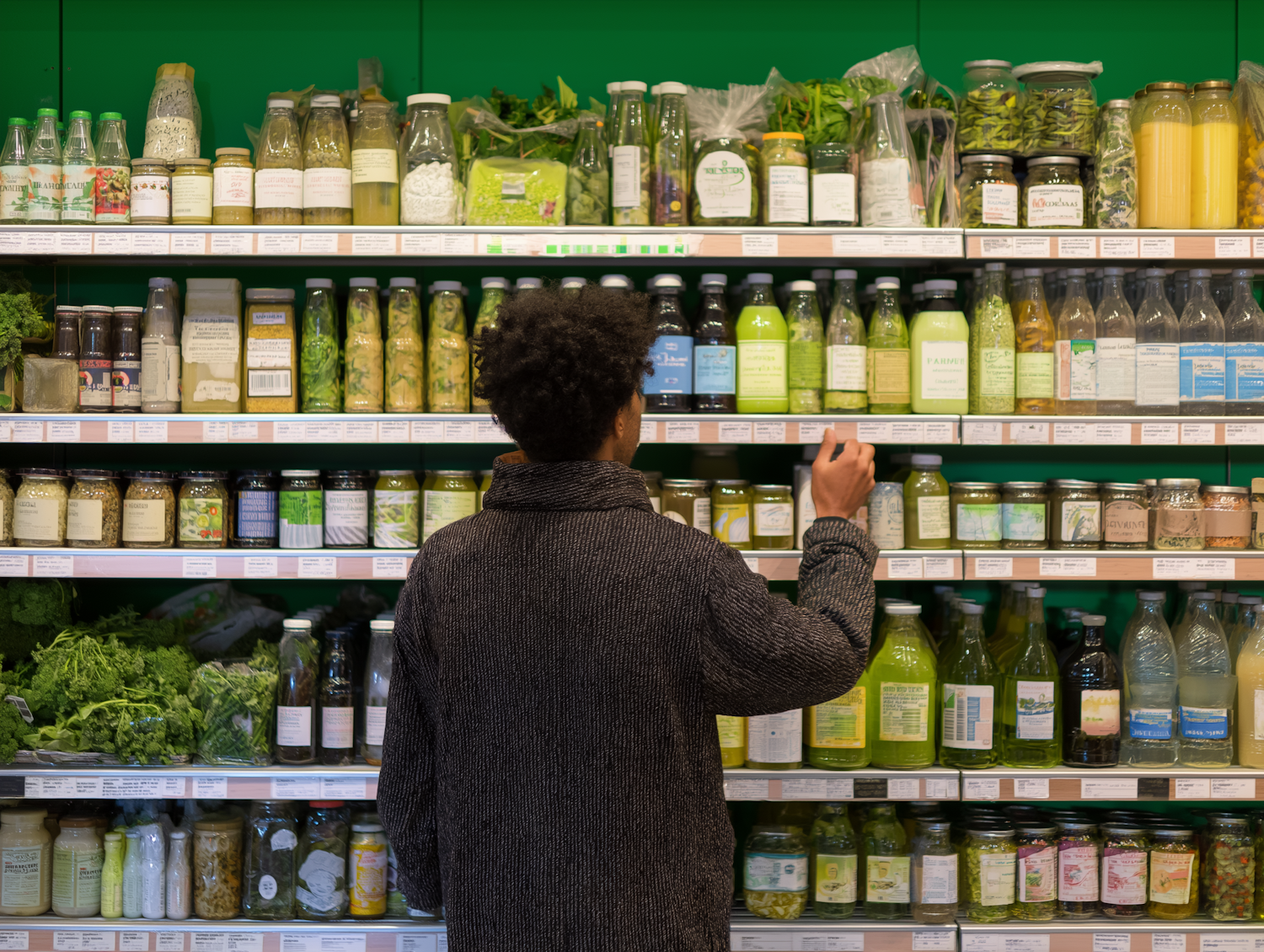 Grocery Aisle Shopping