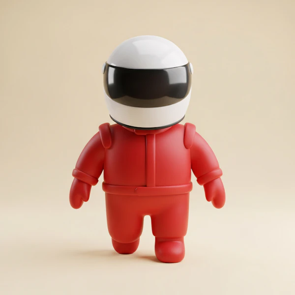 Stylized Astronaut