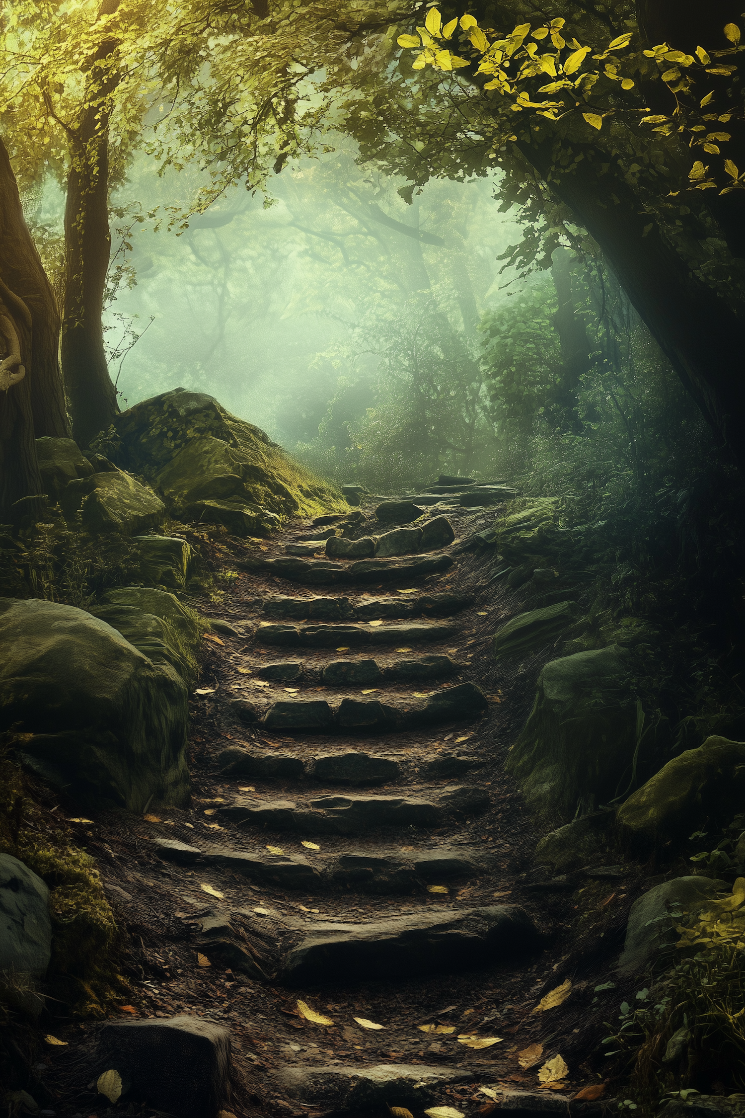 Serene Forest Path