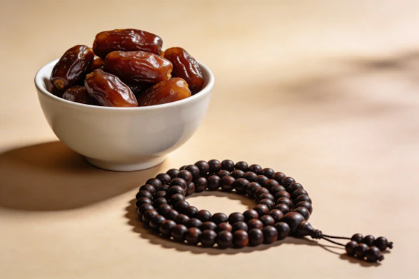 Dates and Prayer Beads