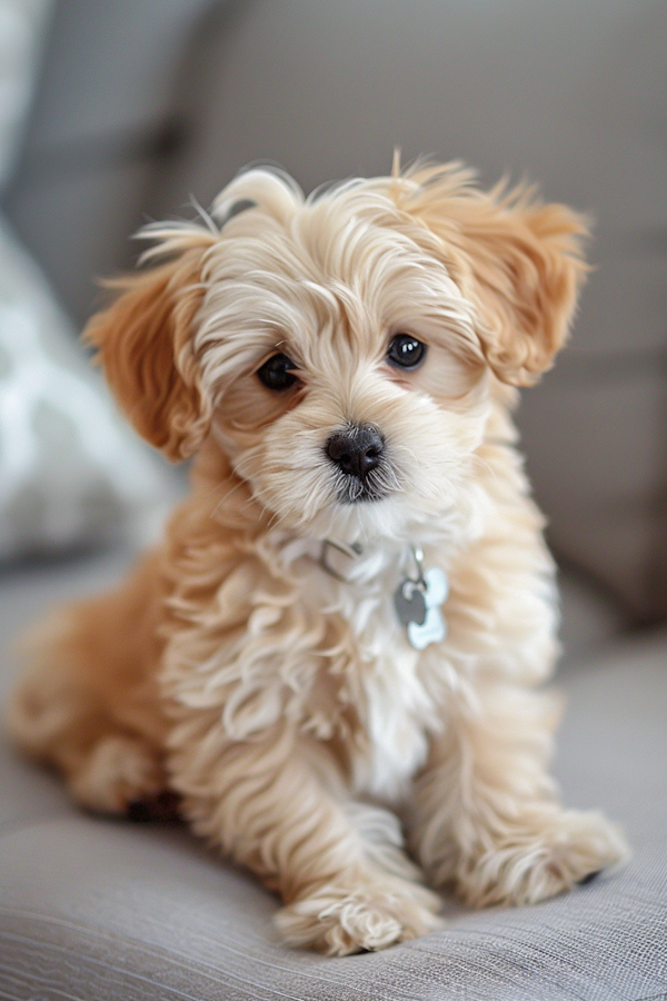 Adorable Morkie Puppy