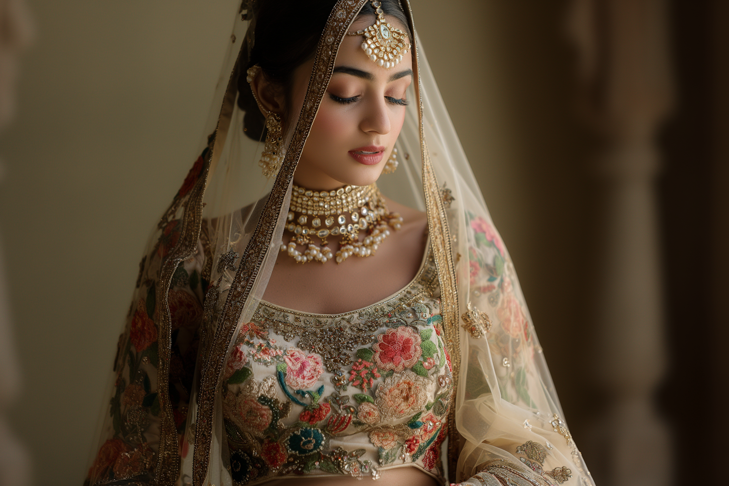 Serene South Asian Bride