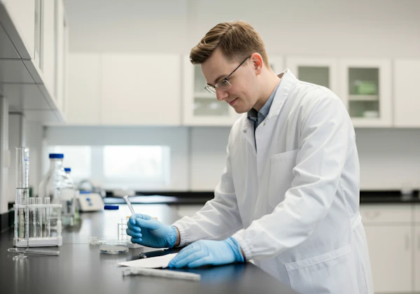 Scientist in Laboratory