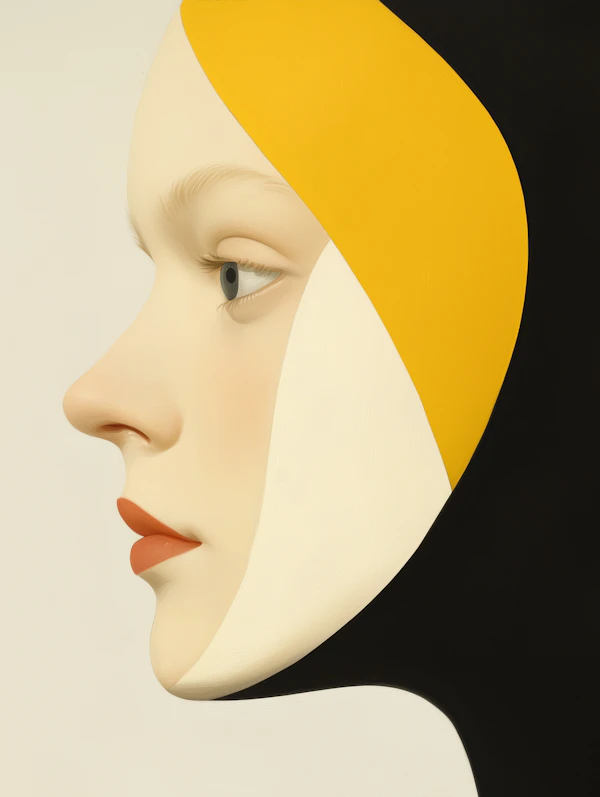 Stylized Woman Profile