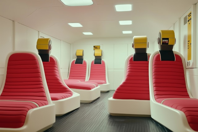 Futuristic Seating Arrangement