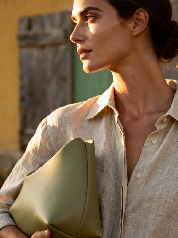 Serene Outdoor Portrait