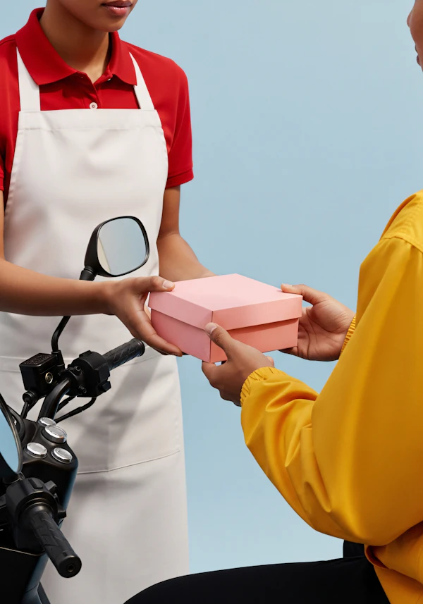 Delivery Exchange Scene