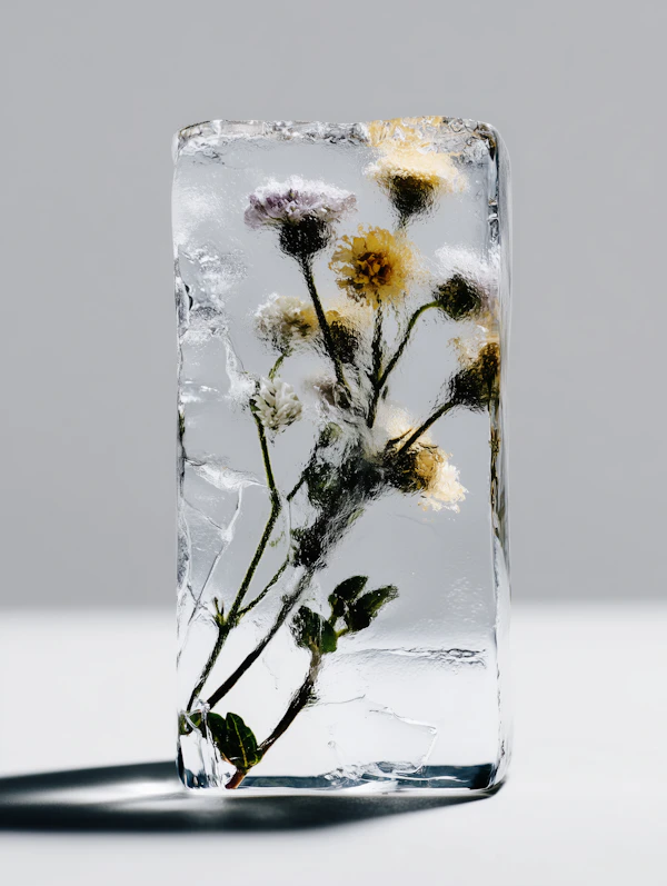 Frozen Floral Art