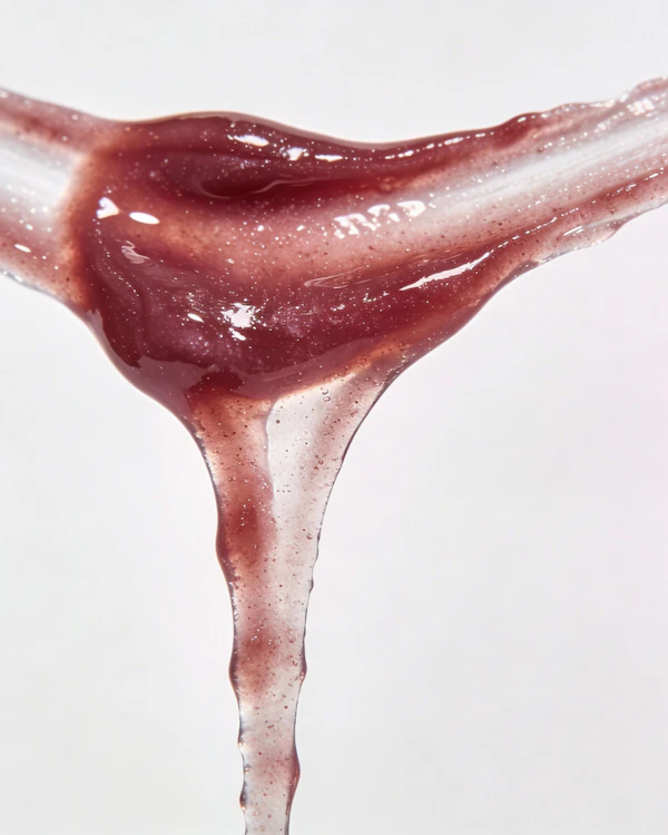 Glossy Red Substance