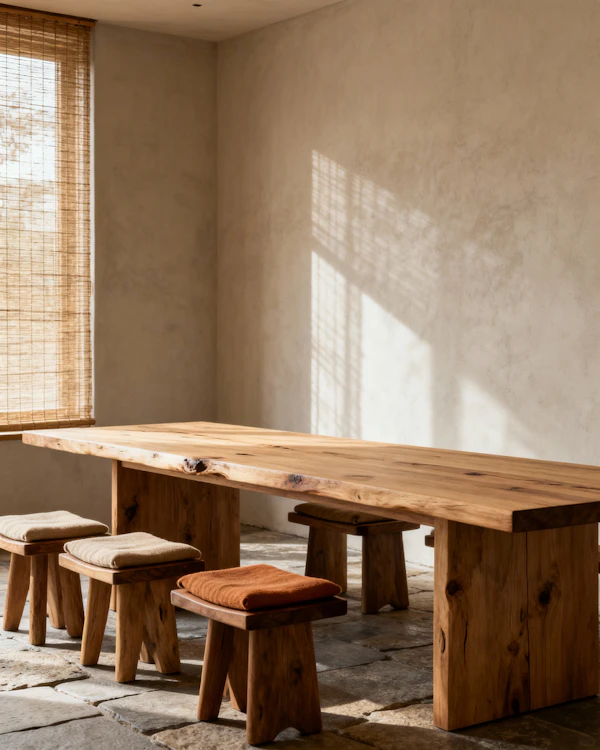 Rustic Dining Area