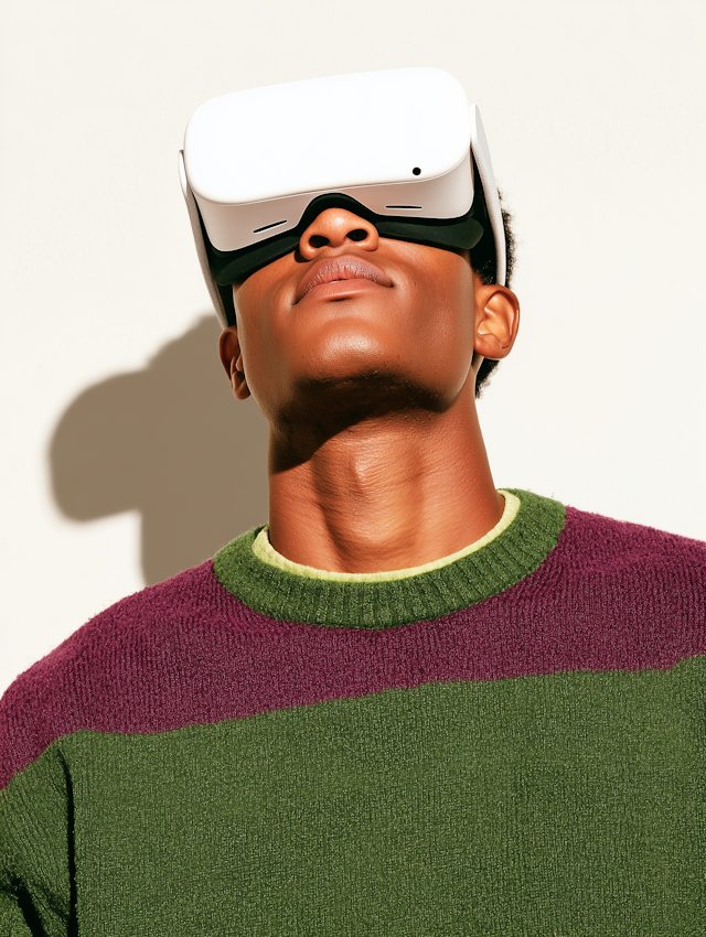 VR Headset Portrait