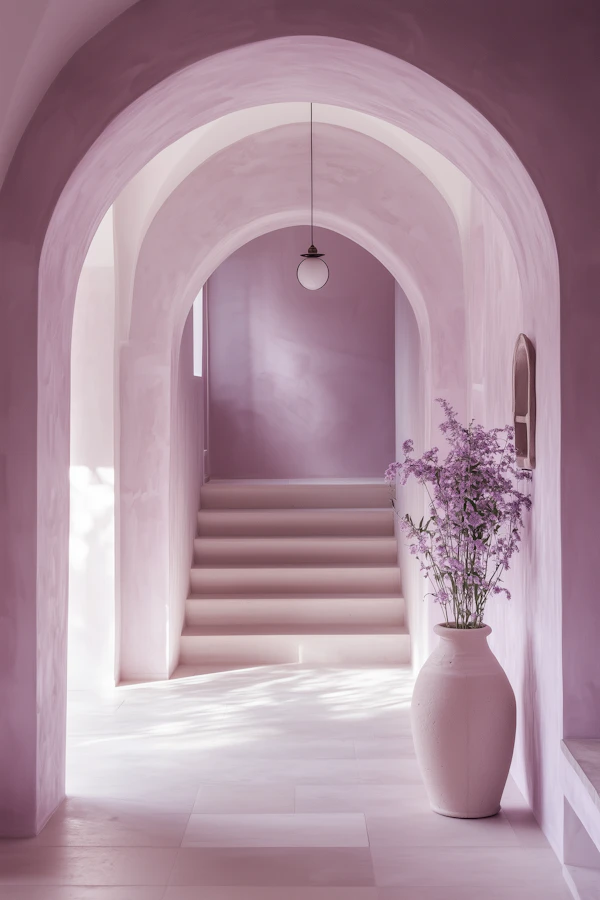 Serene Lavender Interior